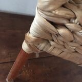 Children's armchair in braided sea rush