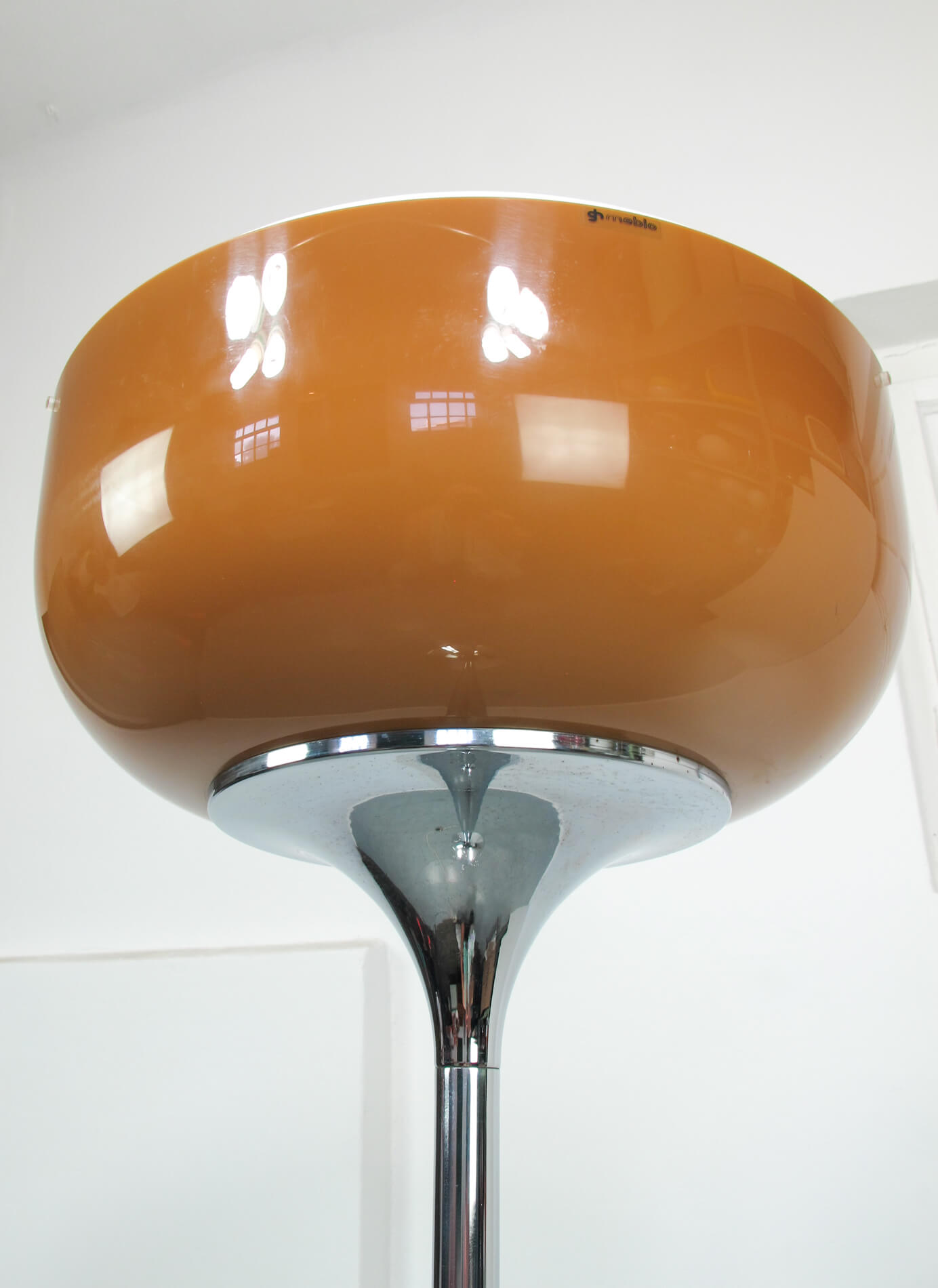 Lampadaire italien par Luigi Massoni pour Meblo