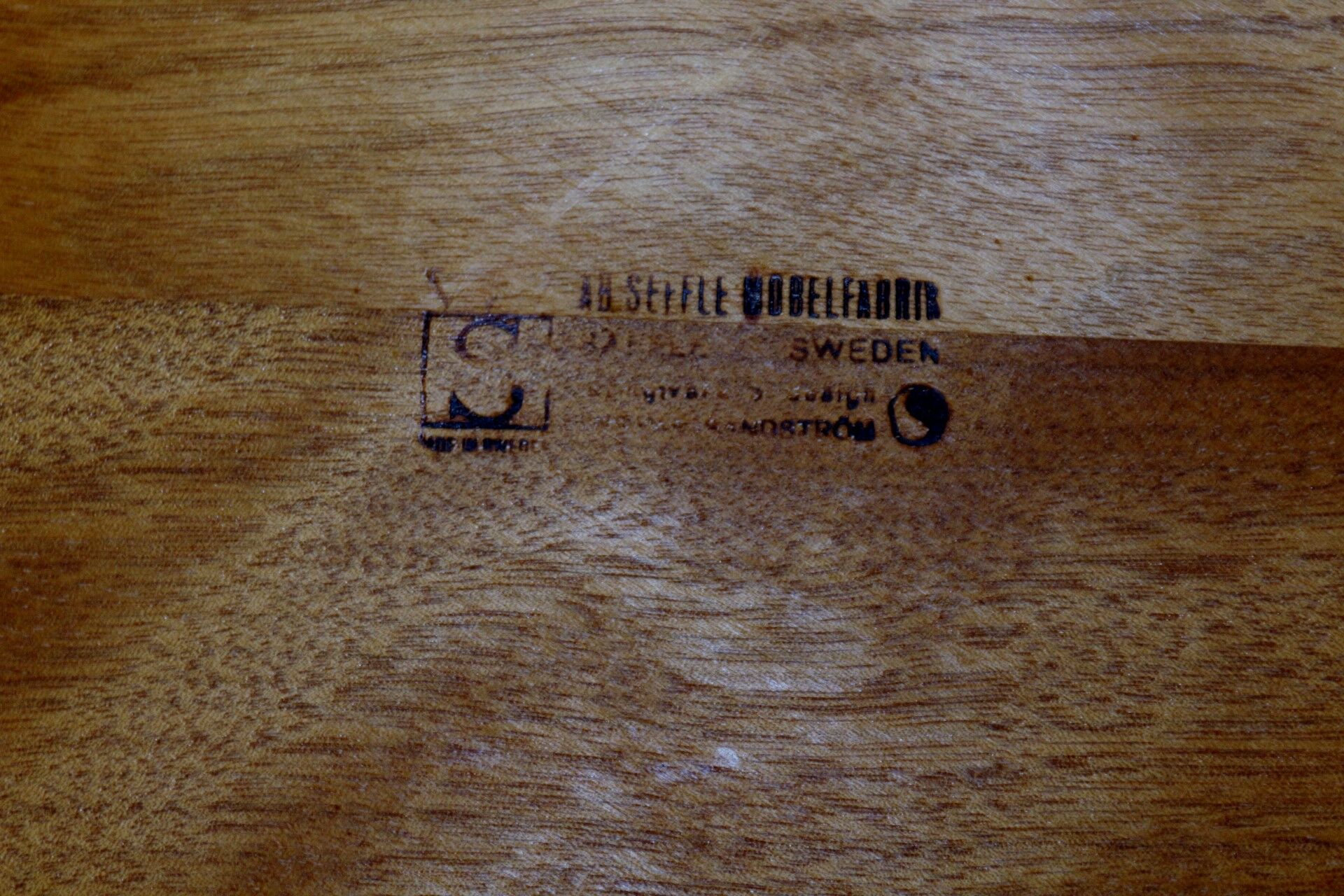 Teak side table, Yngvar Sandstrom, Sweden, 1960