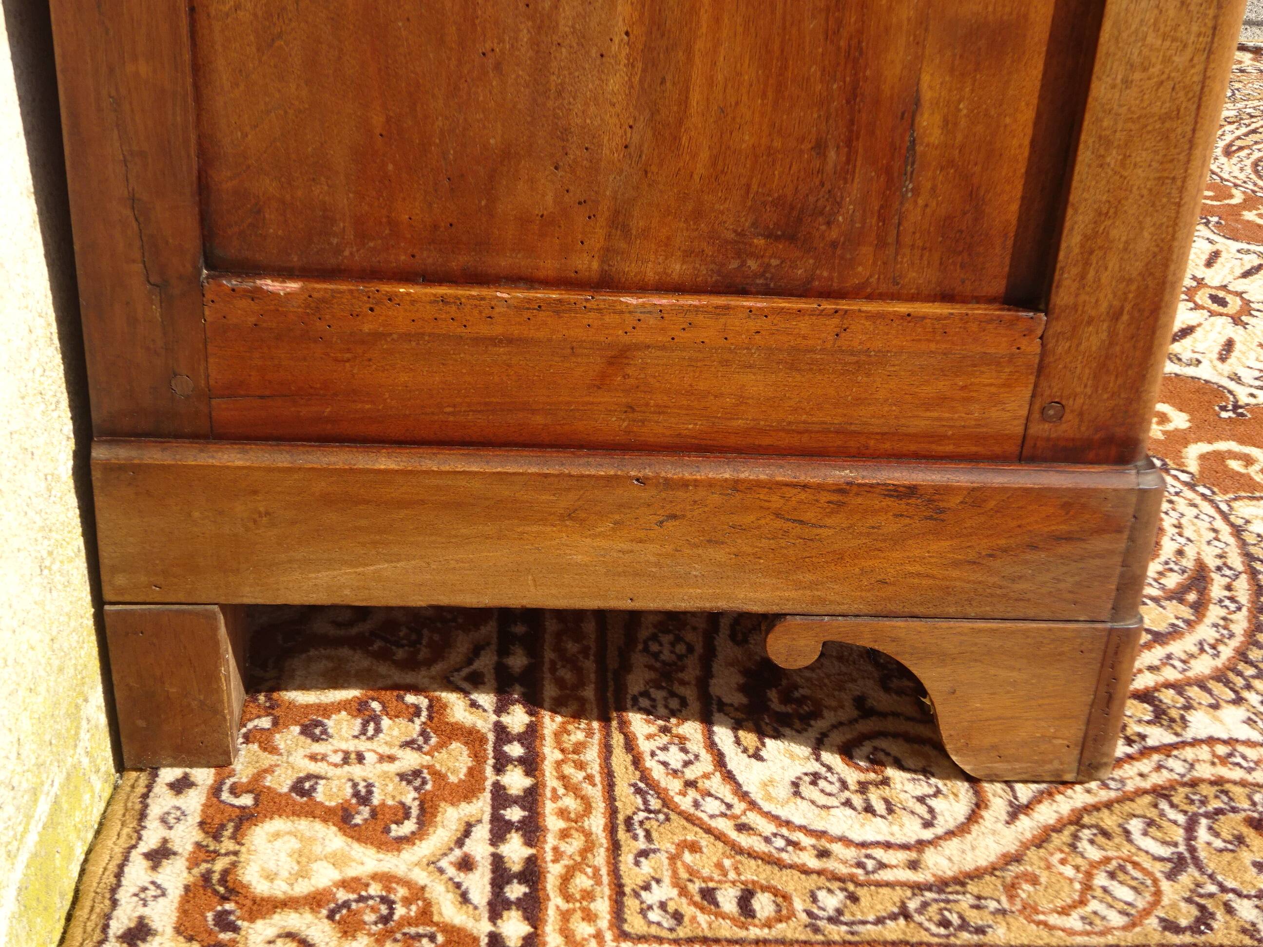 Antique Louis Philippe sideboard in solid elm
