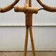 Porte manteau en rotin vintage 1970
