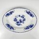 Oval dish "Grand bouquet", Boch brothers, La Louvière, Belgium, 1920