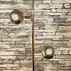 Smooth floor lamp eyes ball 1980