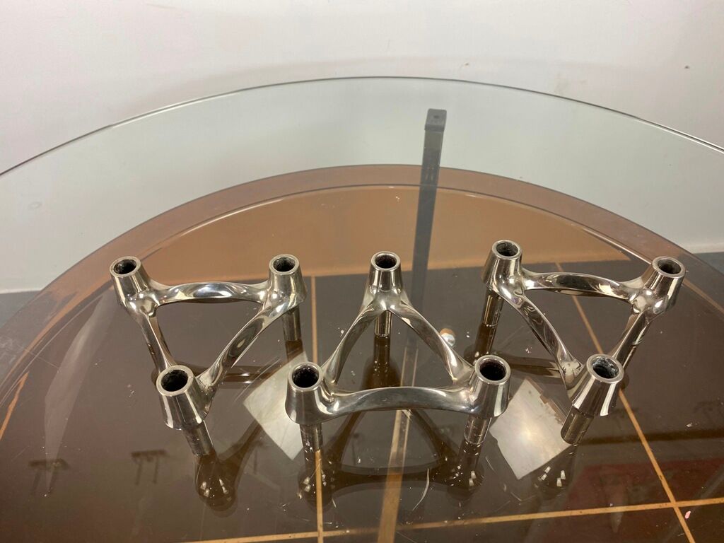 Lot De 3 Bougeoirs Rotatifs En Forme De Carrousel - Décoration De Noël Et Occasions Spéciales