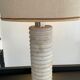 Travertine lamp from the 70s