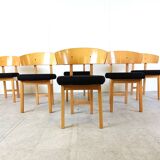 Chaises de salle à manger vintage Ikea par Niels Gammelgaard, 1990