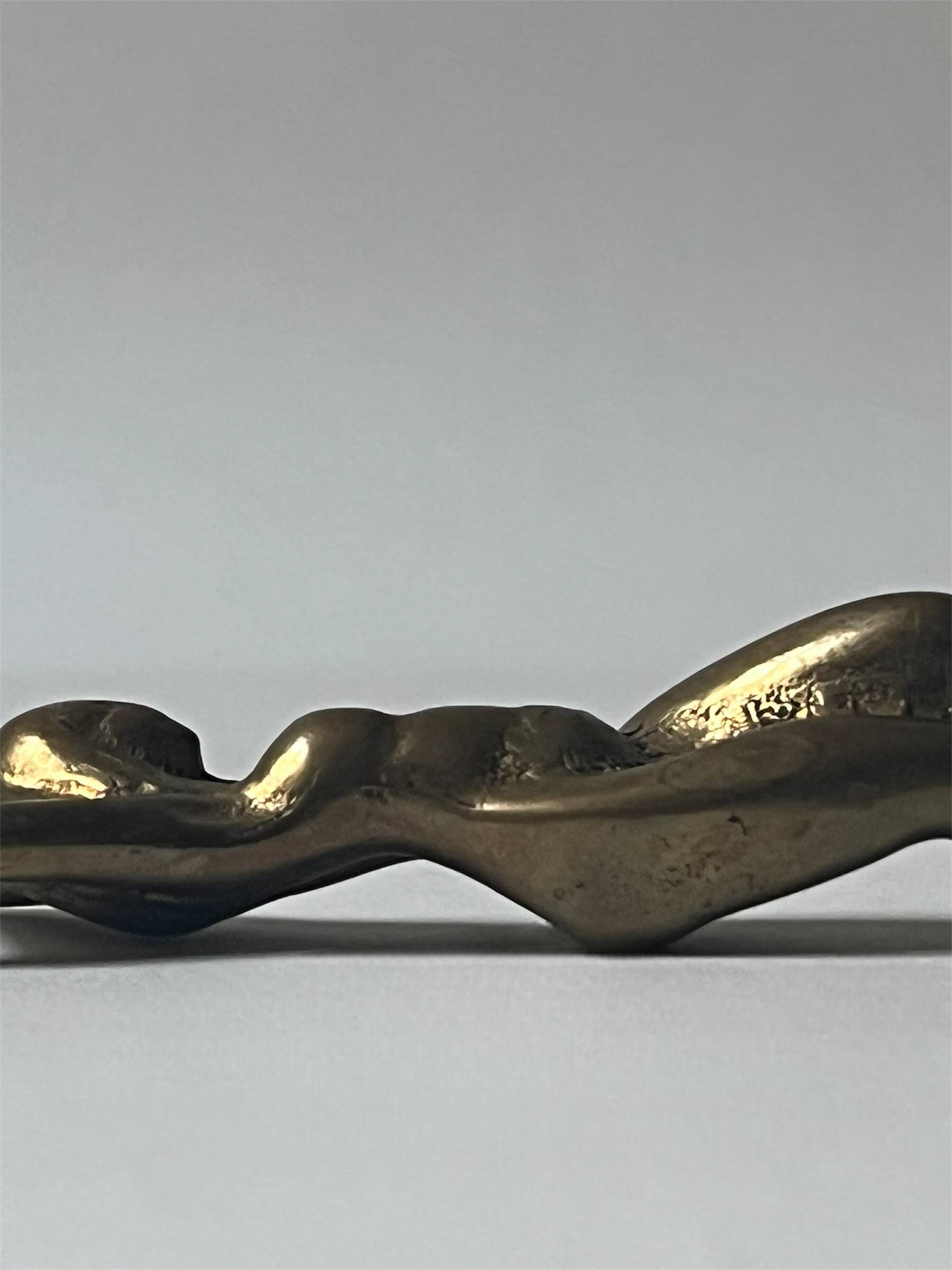 Serving utensil - Vintage & stylized brass bottle opener