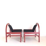 Pair of Baumann armchairs