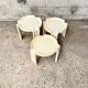 Nesting tables by Giotto Stoppino for Kartell, 1960s