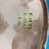 Longwy Enamels Plate