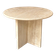 Table d'appoint, basse ronde en travertin ⌀ 61 cm