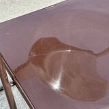 Vintage Ted Folding chairs Niels Gammelgaard for Ikea - Set of four - in Dark Brown