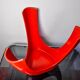 Red elephant stool by vilmer, spain, 1980