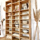 Vintage industrial workshop shelf