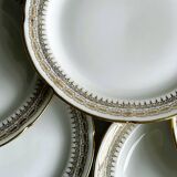 Set of 12 vintage porcelain dessert plates