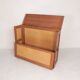 Pine school chart cabinet, architect's cabinet, map cabinet, 1930s