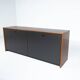 Buffet Artona Mid-Century Modern par Afra & Tobia Scarpa pour Maxalto