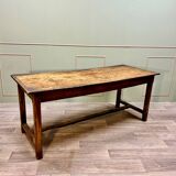 Farm Table In Natural Wood From The 18th Century