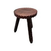 Vintage French Tripod Stool, 1970s