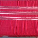 Old Basque red rectangular tablecloth