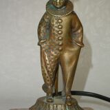 Art deco pierrot  desk lamp