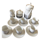 Nefertiti porcelain coffee service for 6 people.