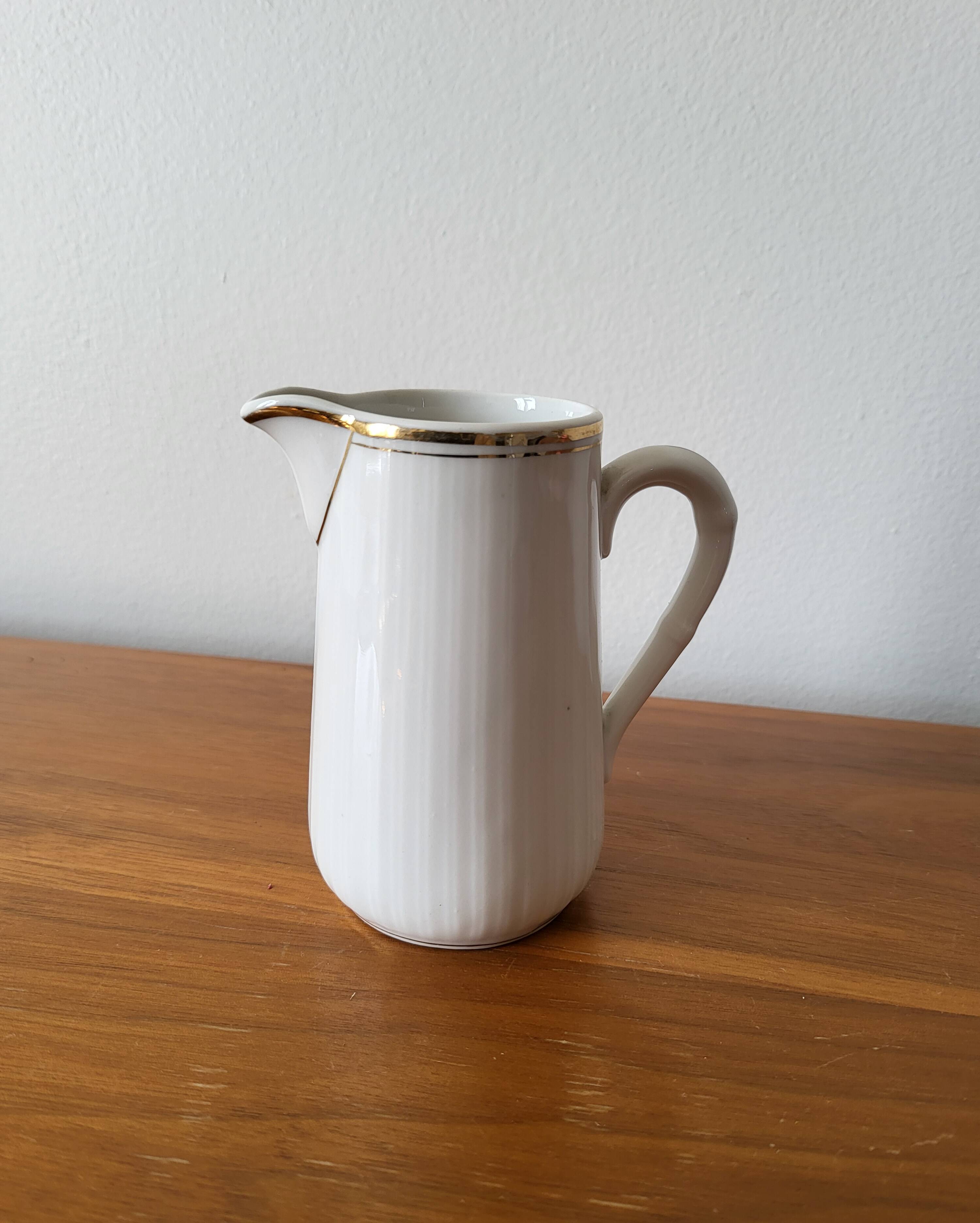 Small Jug Milk Jug Creamer in Porcelain