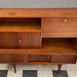 1960s teak high sideboard