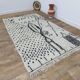 Handmade wool Berber rug 245 x 148 cm