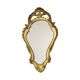 Mid-Century Crested Mirror – Classic Gold French Mirror 63 cm