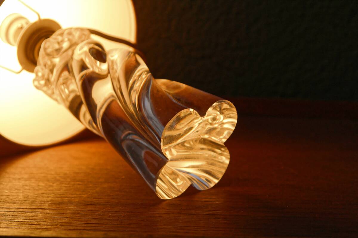 Baccarat crystal lamp