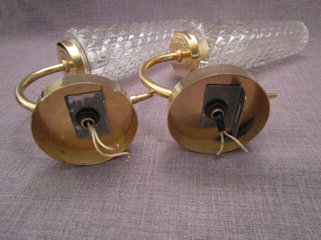 Pair of vintage wall lamps 60