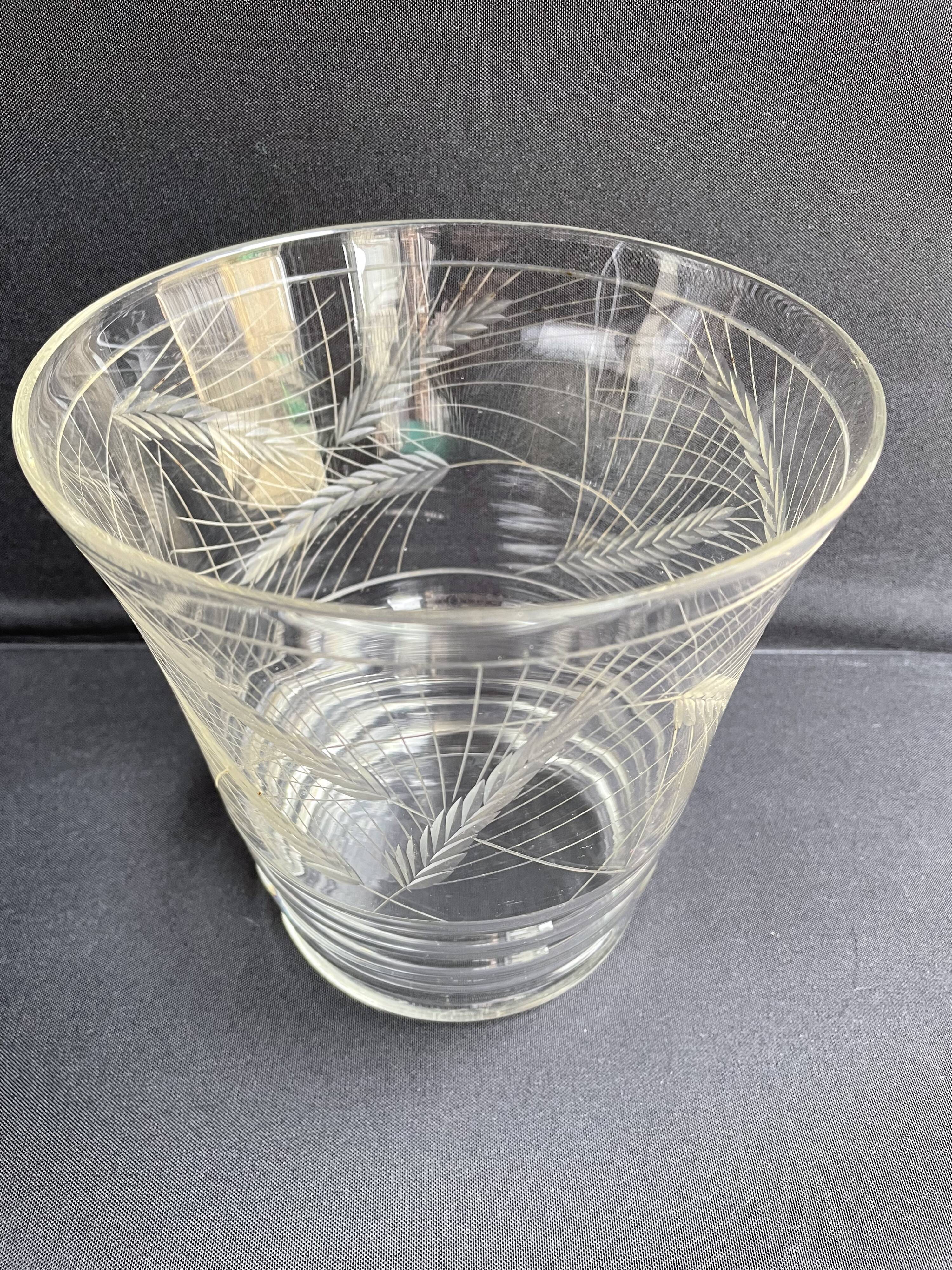 Vase - cut crystal