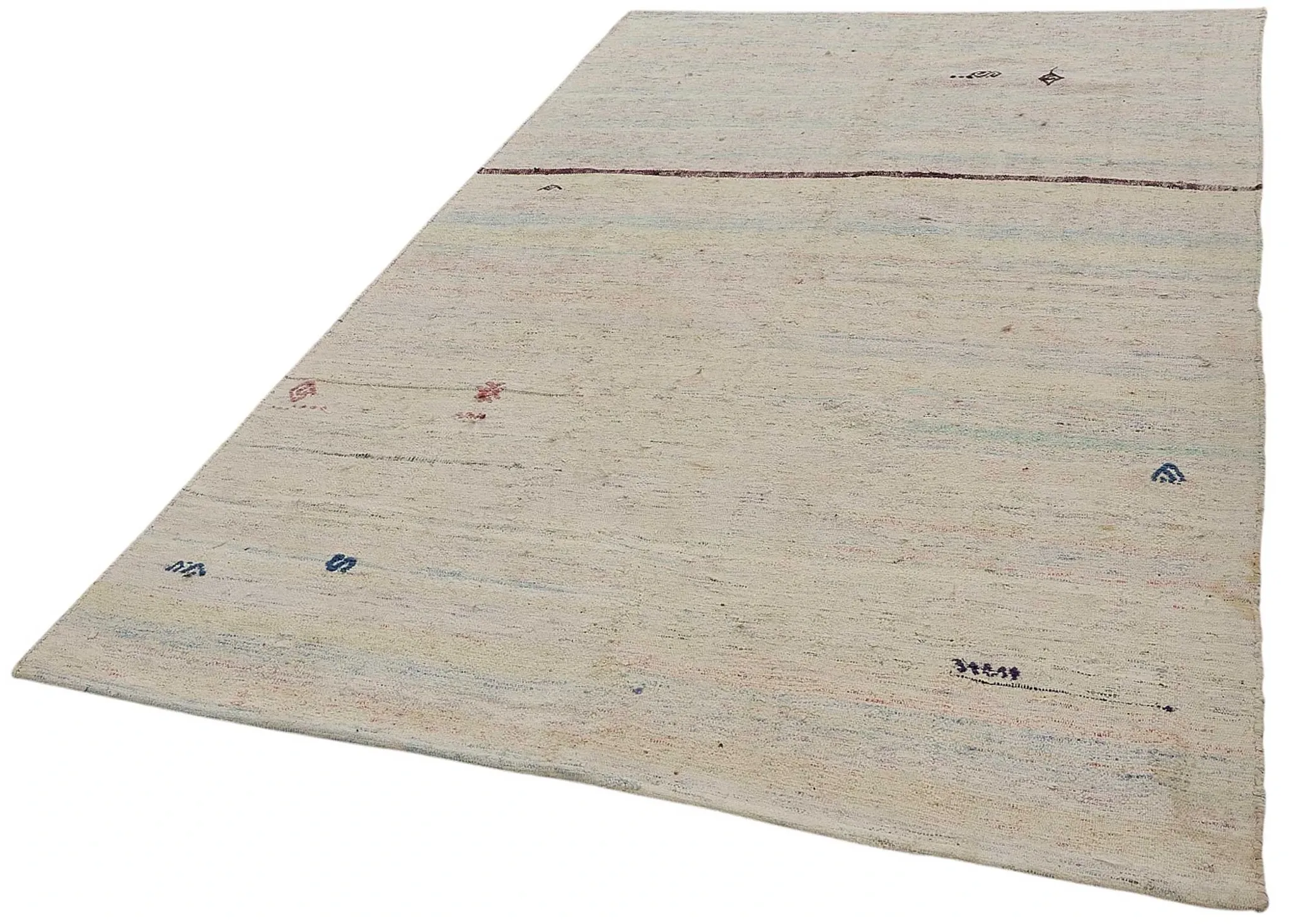 Turkish Handwoven Flatweave Chaput Kilim 176 cm x 296 cm