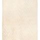 Beni ourain ecru Berber rug with diamond patterns 291 x 203 cm
