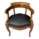 Fauteuil de bureau en noyer – époque Restauration – XIXe siècle