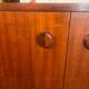 Scandinavian teak furniture with 2 doors