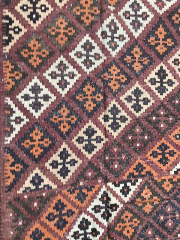 Kilim persian ghashghai woven hand 131 x 246 cm