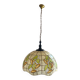 Vintage mother-of-pearl hanging lamp