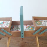 Worker tripod feet compass