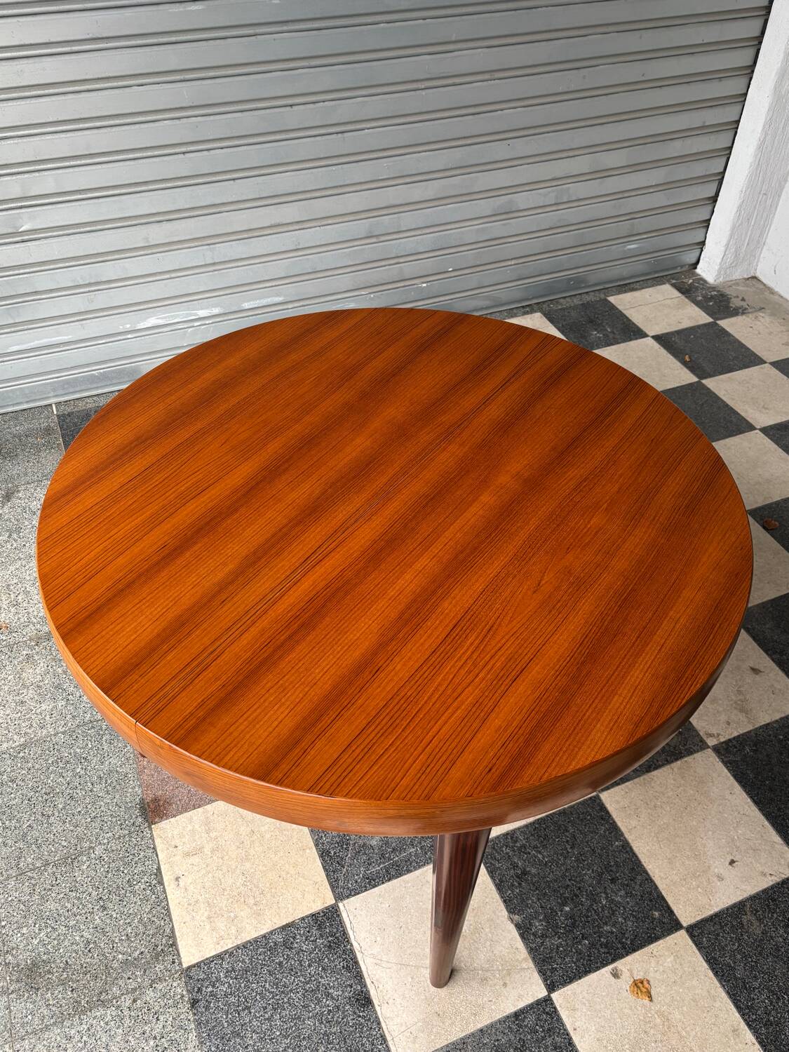 Table extensible en teck vintage