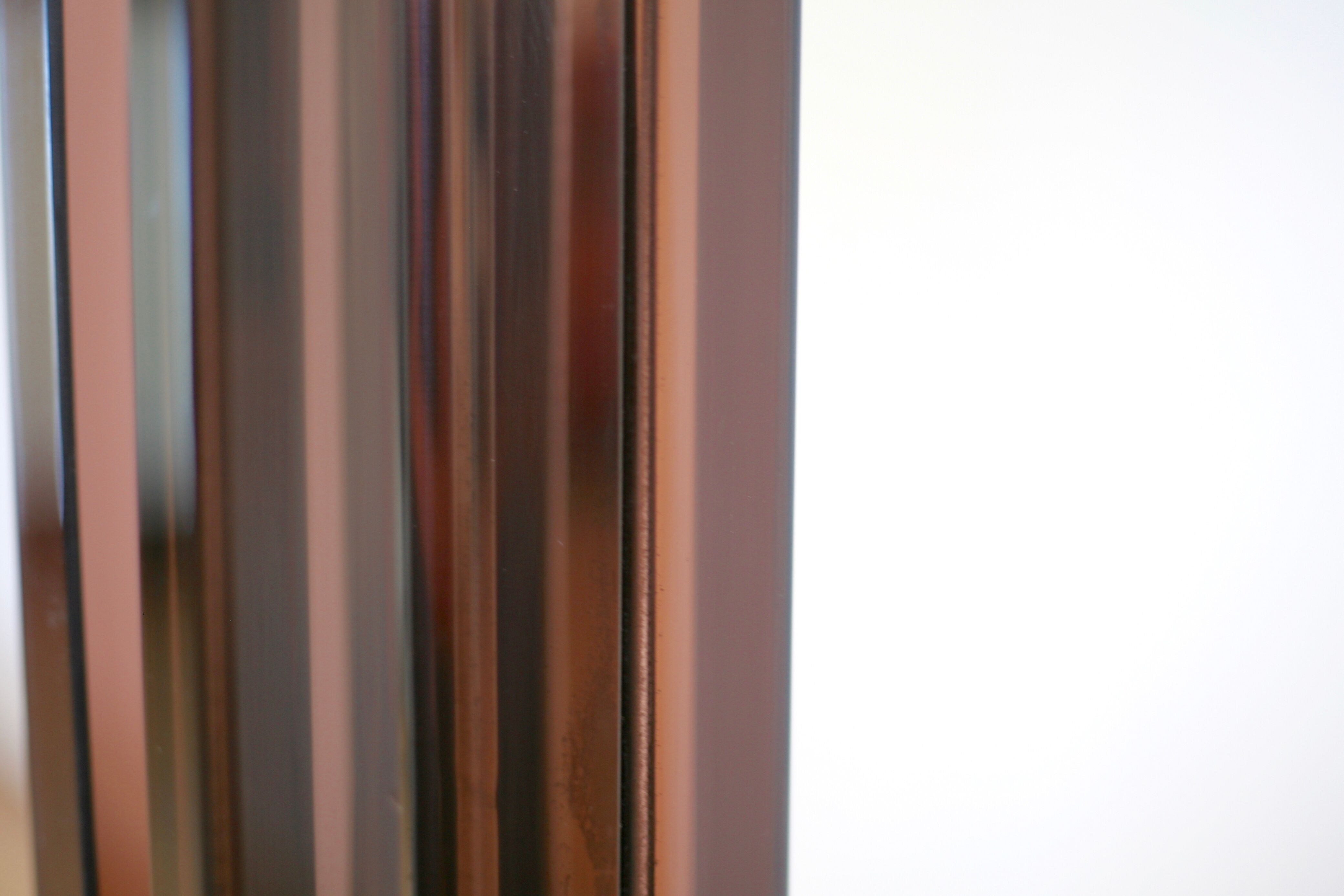 Kinetic lamp 70s, altuglas and chrome steel. France, circa 1970