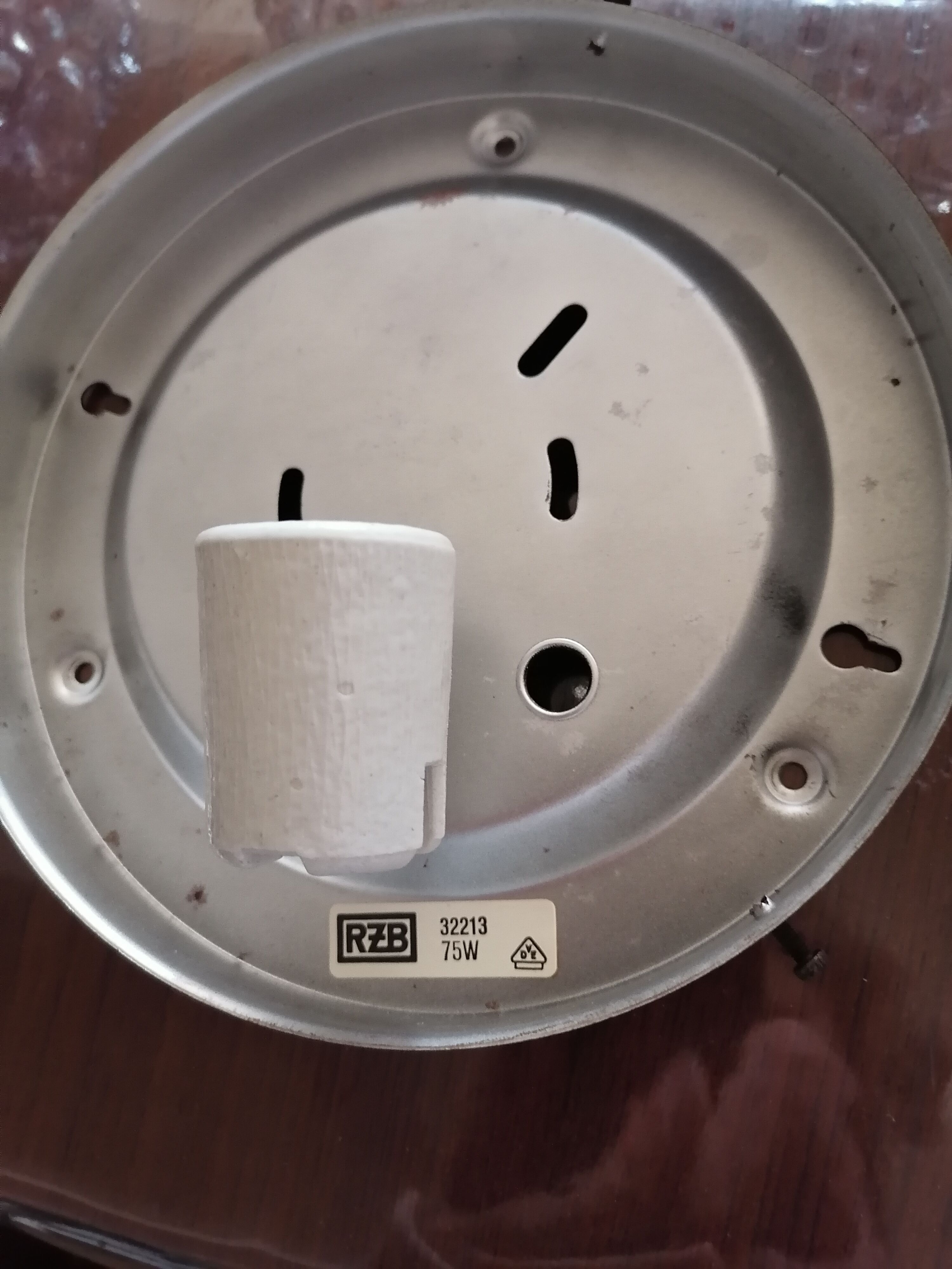 Set of 2 new bubble glass ceiling lamps 1960-1970