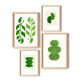 Peinture sur papier - illustration leaf - signée eawy