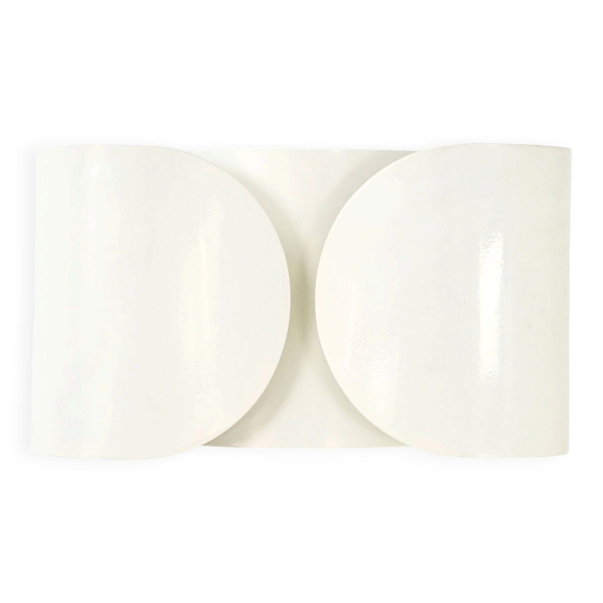 White "Foglio" wall light by Tobia & Afra Scarpa for Flos, 1960s.