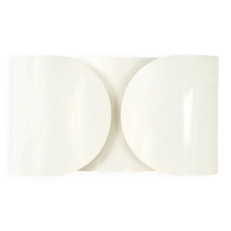 White "Foglio" wall light by Tobia & Afra Scarpa for Flos, 1960s.