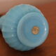Pair of feet of lamps opaline Chattard