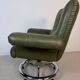 Italian executive armchair attributed to Guido Faleschini for i4 Mari.