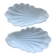 Paire de vide poches coquillages