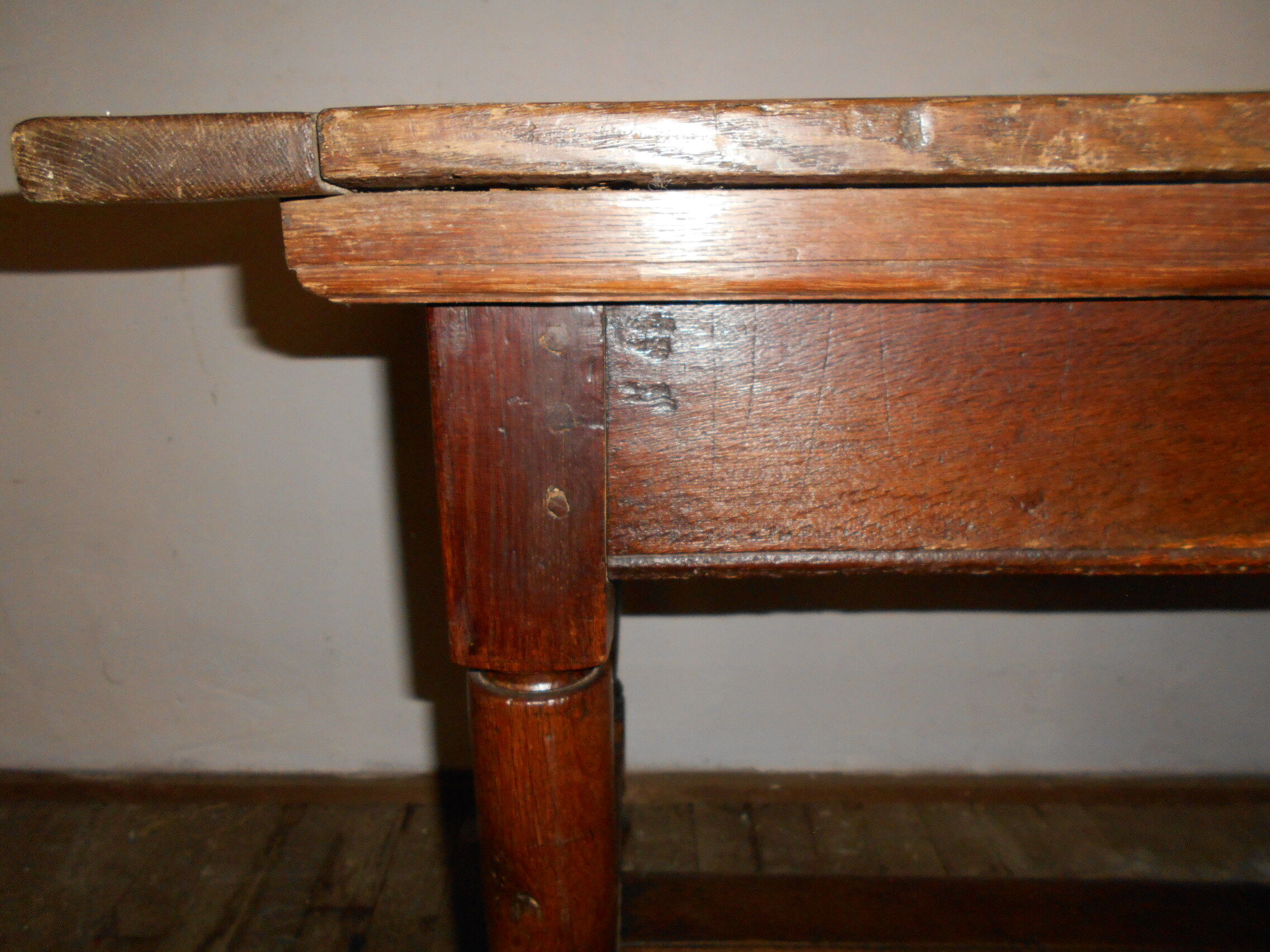 Old farm table